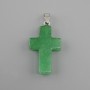 Pendente Croce in Crisolite 18x26x34 mm+
