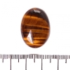 Fornitura cabochon Occhio di Tigre 25×18 mm