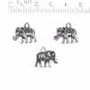 Fornitura Pendente Elefante 1,5 cm confezione 20 g ±19 pezzi