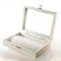! (20×15×5 cm) Box-vetrina in velluto A40-1