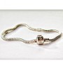 Base per bracciale PANDORA 20 cm con chiusura a clip e logo