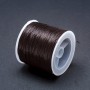 Gomma elastica per hobby, bobina nera, lunghezza 30 m+