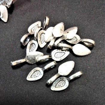 Base per cabochon senza foro passante da 21 mm, confezione da 20 g +/- 22 pezzi