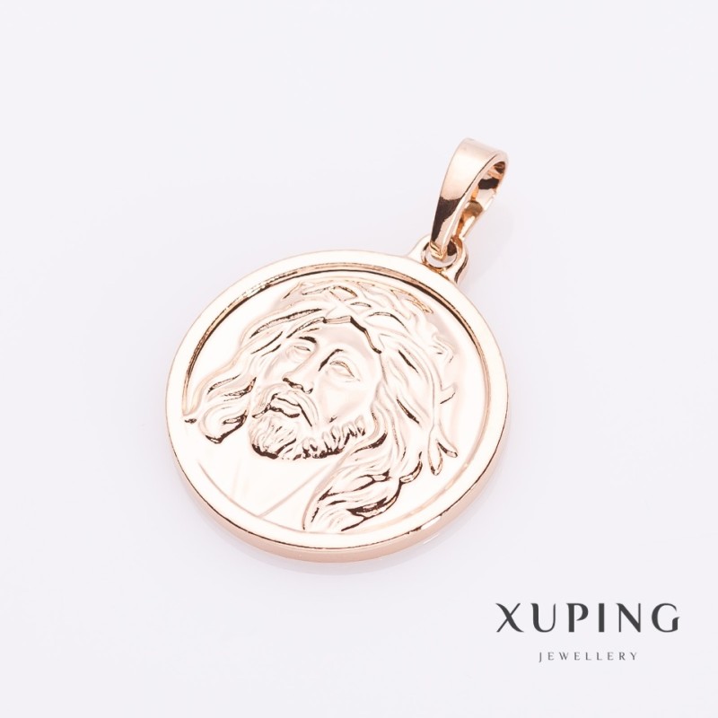 Pendente Xuping Immagine colore oro, diametro 2 cm
