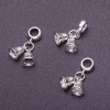 Portapendente con ciondolo Campanelle Pandora, taglia L, 5 cm confezione da 3 pezzi