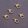 Moschettone a chiusura bronzo 6×12 mm (confezione da 10 pezzi)