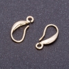Ganci per orecchini, lunghezza 17 mm ±, metallo dorato