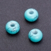 Perla Pandora Turchese 14x10 mm, foro 5 mm
