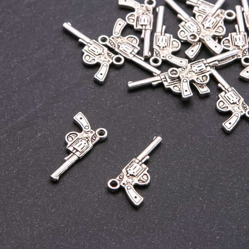 Pendente Nagan, diametro 1,8 mm, lunghezza 24×12 mm, confezione 20 g ± 16 pezzi