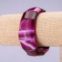 Bracciale in agata, maglie 15×25 mm, circonferenza 18 cm