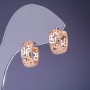 Orecchini Xuping 15×7 mm, placcati oro 18K