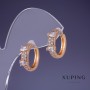 Orecchini Xuping 16×5 mm, oro placcato 18K
