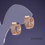 Orecchini Xuping 7×15 mm doratura 18K