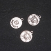 Pendente Zodiaco Cancro diametro 17 mm, confezione 20 g +/- 15 pezzi
