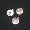 Pendente Zodiaco Vergine, diametro 17 mm, confezione da 20 g +/- 12 pezzi
