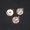 Pendente Zodiaco Gemelli, diametro 17 mm, confezione 20 g ± 10 pezzi