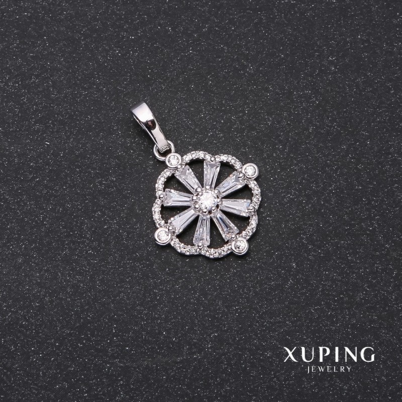 Pendente Xuping 28×22×19 mm rodio
