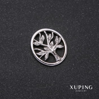 Ciondolo Xuping Albero 25×22 mm in rodio
