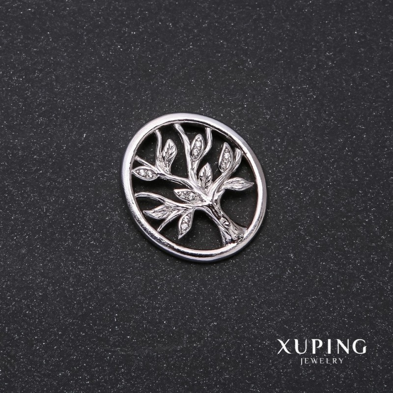 Ciondolo Xuping Albero 25×22 mm in rodio