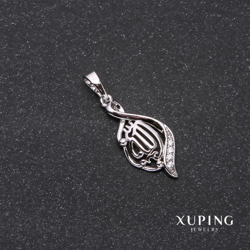 Pendente Xuping Sura 8×22×27 mm rodio