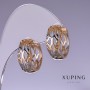 Orecchini Xuping placcati oro 18 kt e rodio 20x8 mm