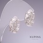 Orecchini Xuping 17×7 mm rodio