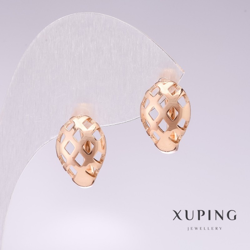 Orecchini Xuping placcati oro 18K 15×10 mm
