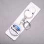 Portachiavi Auto Subaru, lunghezza 10 cm
