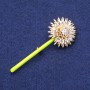 Spilla Dente di leone 73×28 mm