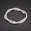 Perline Kaholong su filo, palline lisce, diametro circa 5 mm, lunghezza 38 cm