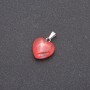 Pendente Cuore di tormalina 14×14×23 (+-) mm