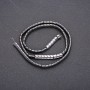 Perline di Ematite filo zigzag, diametro 6×4×3 mm (+ -), lunghezza 40 cm