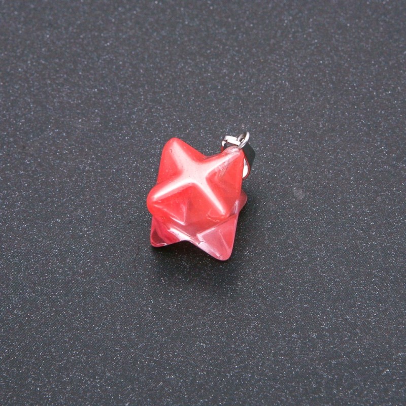 Pendente Merkaba Turmalina 10×10 mm