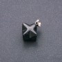 Pendente Merkaba in agata 10×10 mm