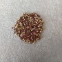 Strass pietre colore marrone, diametro 3,5 mm (+ -) confezione / 4 g (+ -)