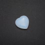 Pietra lunare a forma di cuore 30x30x10(+-)mm