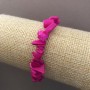 Bracciale elastico con frammenti di pietra da 9(±)mm, lunghezza 18 cm