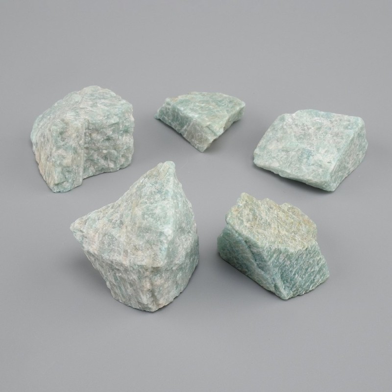 Pietra amazonite levigata da souvenir naturale (per 100 g ±)