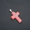 Pendente Croce in tormalina 50×28 mm