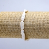 Braccialetto di perle barocche su elastico, diametro 7–18 mm (+-), lunghezza 18 cm