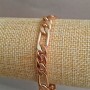 Bracciale Xuping Oro 18K, lunghezza 19 cm, spessore 8 mm+
