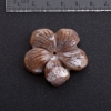 Fornitura «Fiore» in pietra naturale jasper, diametro 41 mm