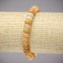 Bracciale elastico in agata gialla