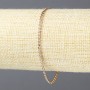Bracciale Xuping doratura 18K, spessore 3 mm + -, lunghezza 18 cm +
