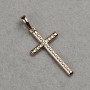 Pendente Xuping placcato oro 18K croce 36×16 mm +