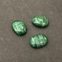 Cabochon di Malachite opaca 20×15 mm +