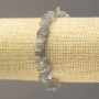 Bracciale elastico in labradorite con frammenti 10×3 mm+