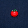 Spilla-pendente Pomodoro, metallo dorato 25×28 mm +