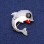 Spilla Grigia Orca 37×38 mm