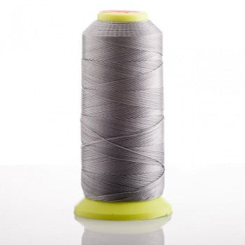 Bobina di filo in nylon grigio chiaro, diametro 0,9 mm, per lavori artigianali, 500 m